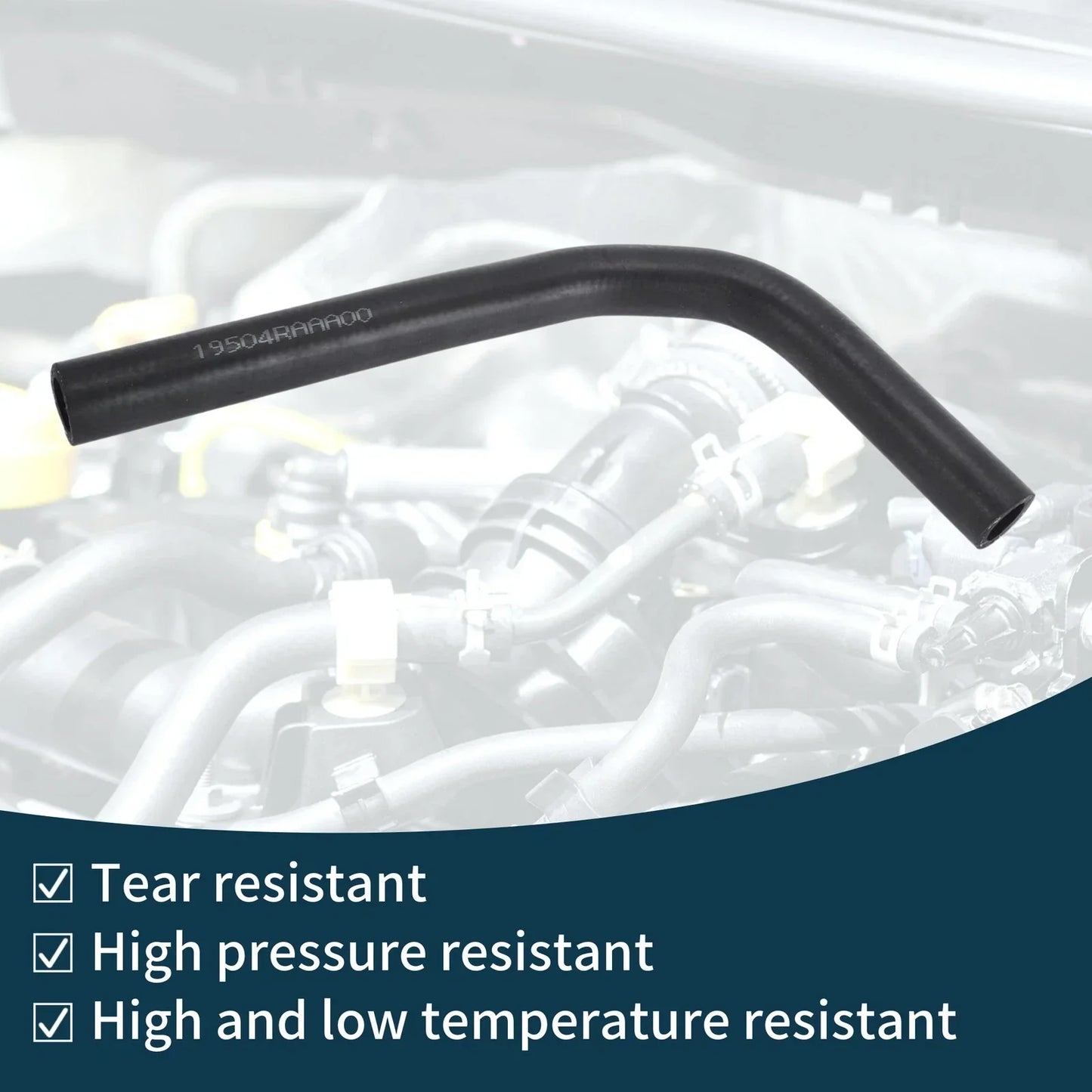 Radiator Hose for Honda CR-V Upper 2007-2014 (2 x)