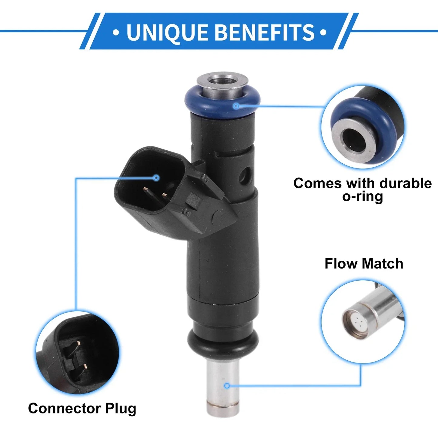 Fuel Injector for Dodge Magnum (2005-2006) - 1 x No.04591851AA/04591851AB