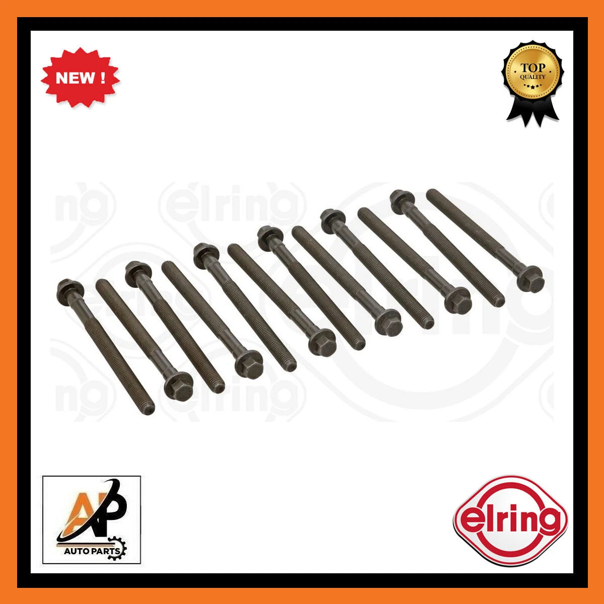 Cylinder Head Bolt Set OEM Replacement for Volvo Ford Focus Kuga Mondeo ()
