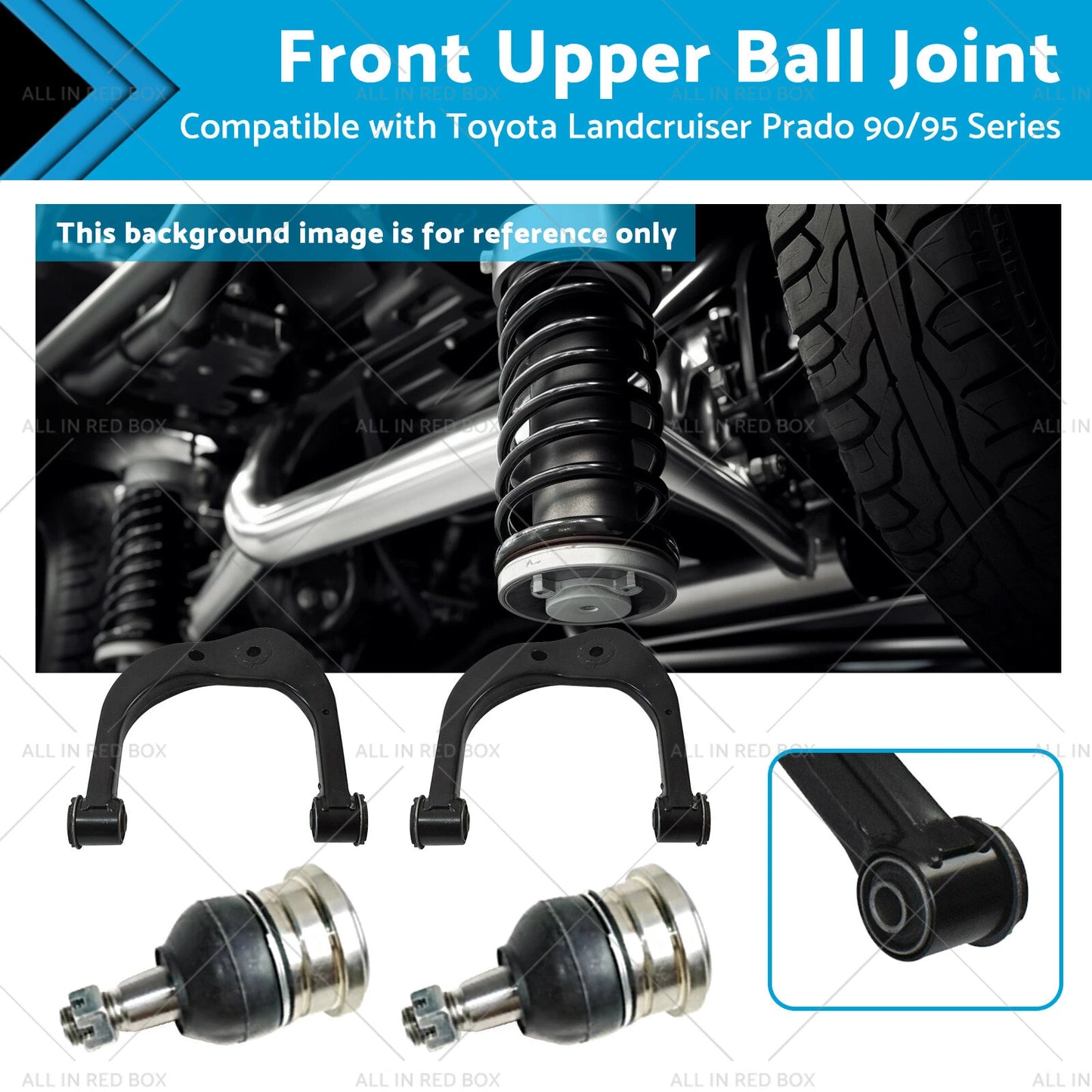 Front Upper Control Arm with Ball Joint for Toyota Prado 90/95 (1996-2002)