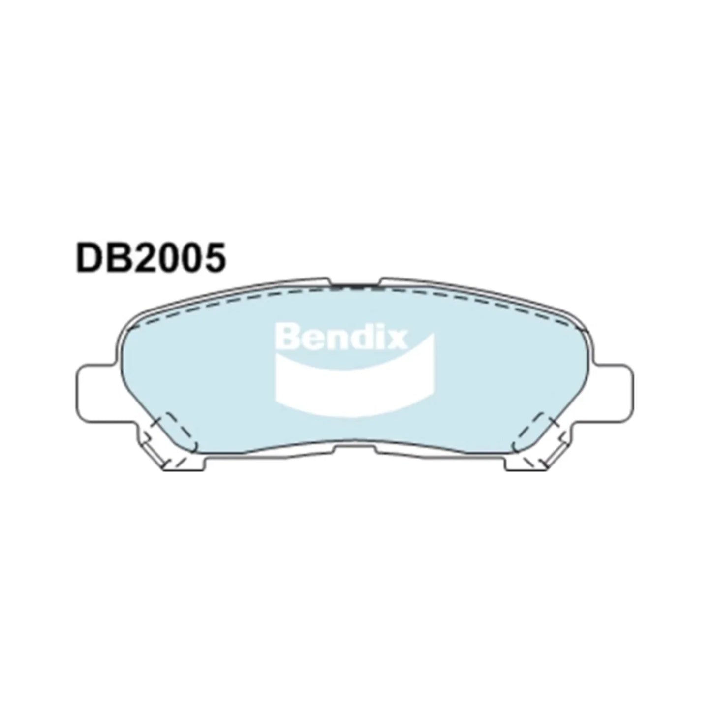 HD Rear Disc Brake Pads Set for Toyota Kluger GSU40R GSU45R 2GR-FE 07~14
