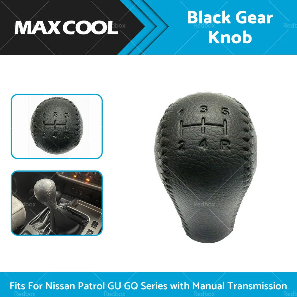 Black Gear Knob for Nissan Patrol GU GQ Series (1997-2023)