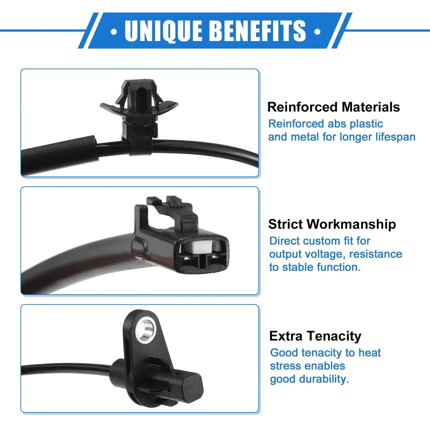 ABS Wheel Speed Sensor for Hyundai Elantra Front Right Side (2011-2016)