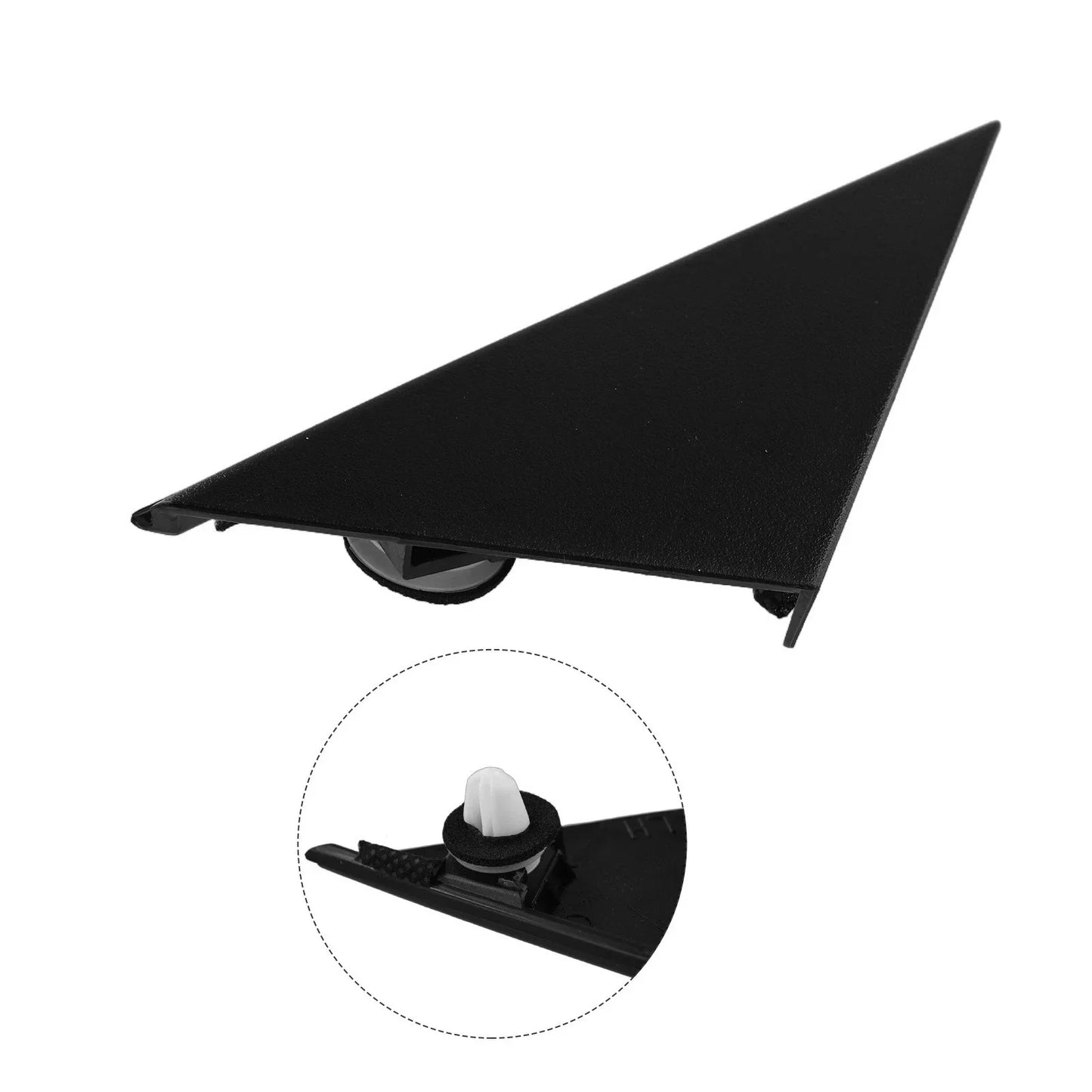 Pillar Trim / Black Mirror Molding for Hyundai Kona (2018–2023)