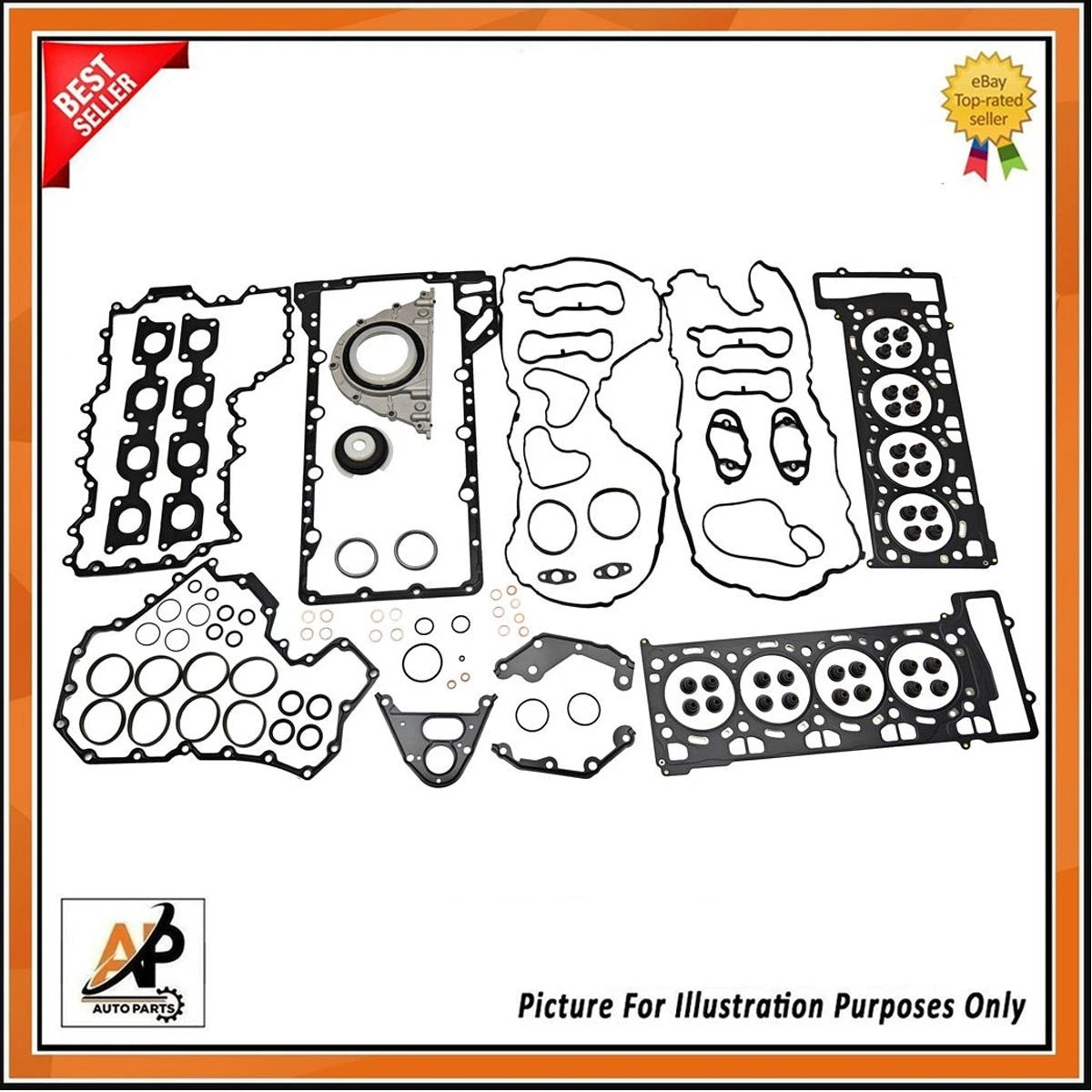 Engine Gasket Set Replacement for BMW N63 4.4i Petrol (2010–2018)