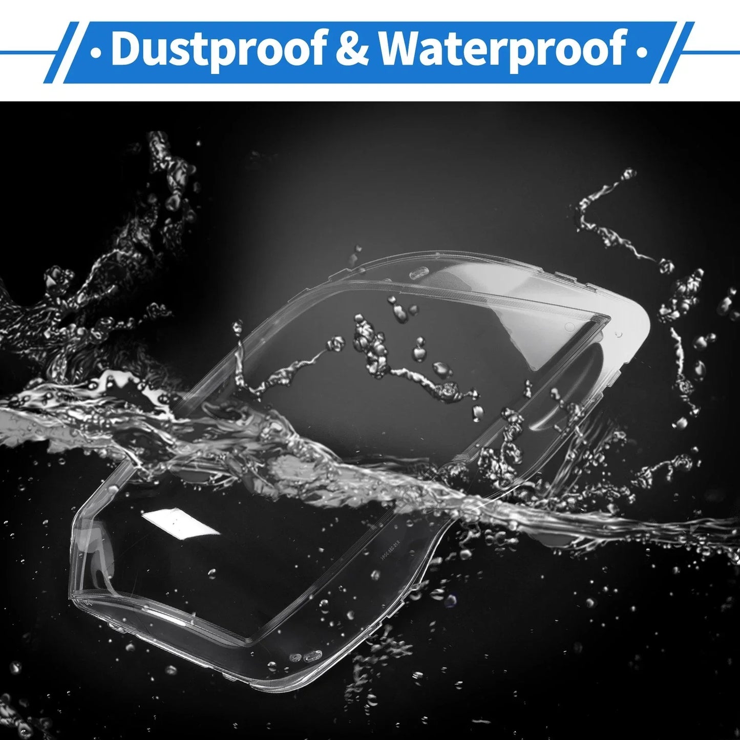 Car Front Right Headlight Lens Cover for Mercedes-Benz GLK (2009-2012)