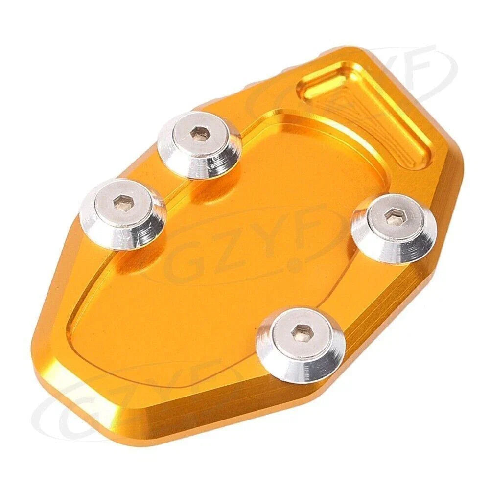 Kickstand Side Stand Plate Pad for YAMAHA YZF R3 (2015-2016) GOLD