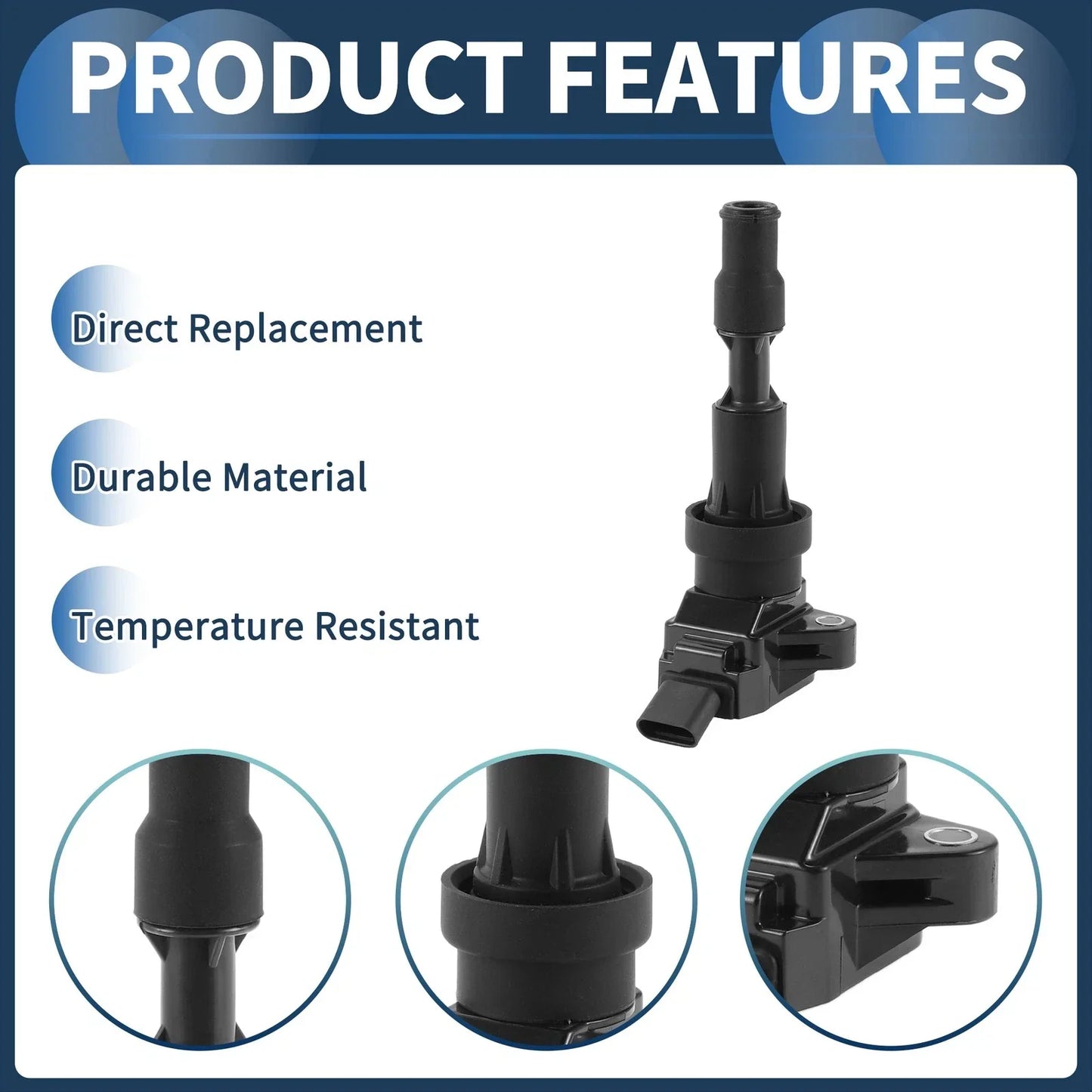Ignition Coil Pack for Hyundai Elantra 2017-2020 (2 x Ignition Coils)