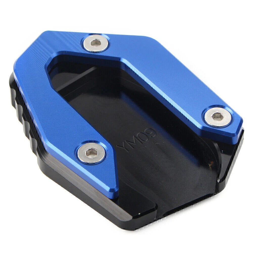 Blue Kickstand Pad for YAMAHA MT09 FZ09 FJ09 TRACER 900 (2015-2021)