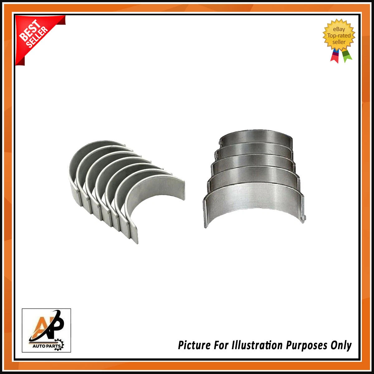 Crankshaft Main and Big End Bearing Set for BMW 3 5 6 7 Series (2010–2017)