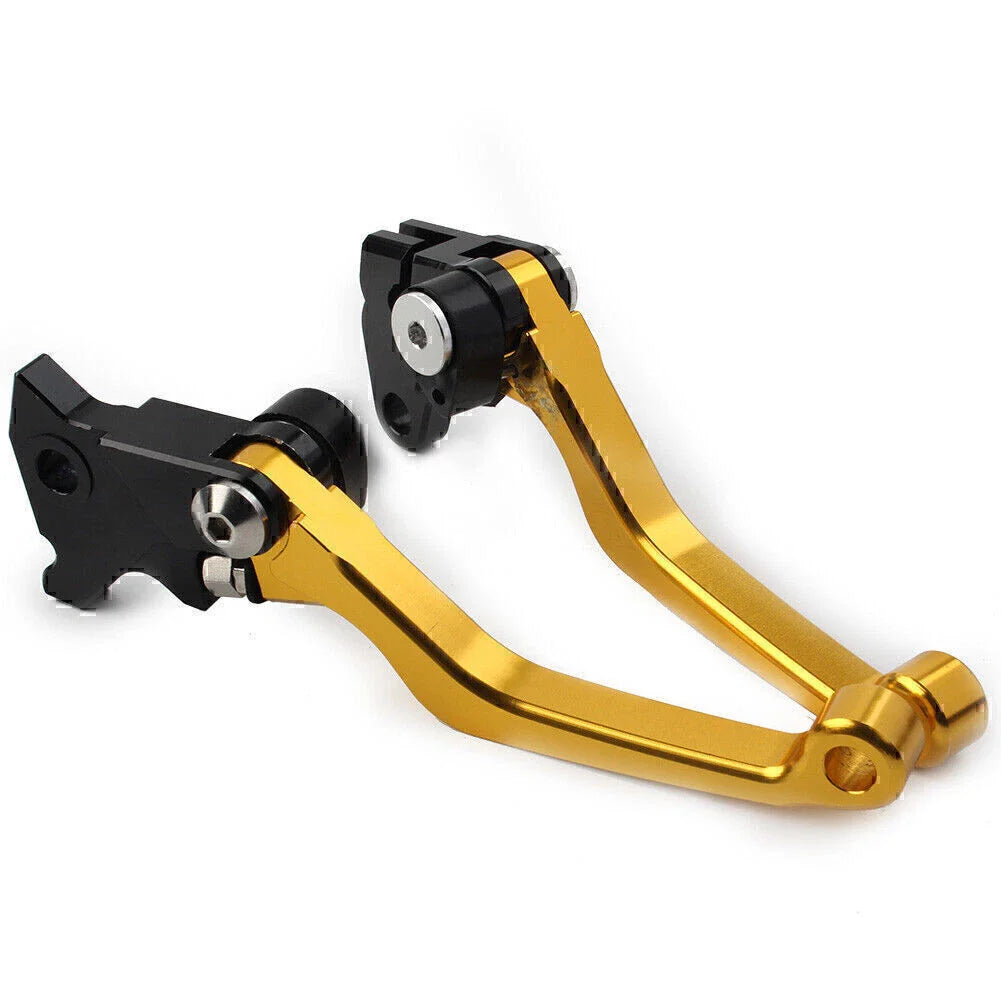 CNC Gold Disc Brake Clutch Levers for Yamaha TTR125L/LE/LW (2000-2020)
