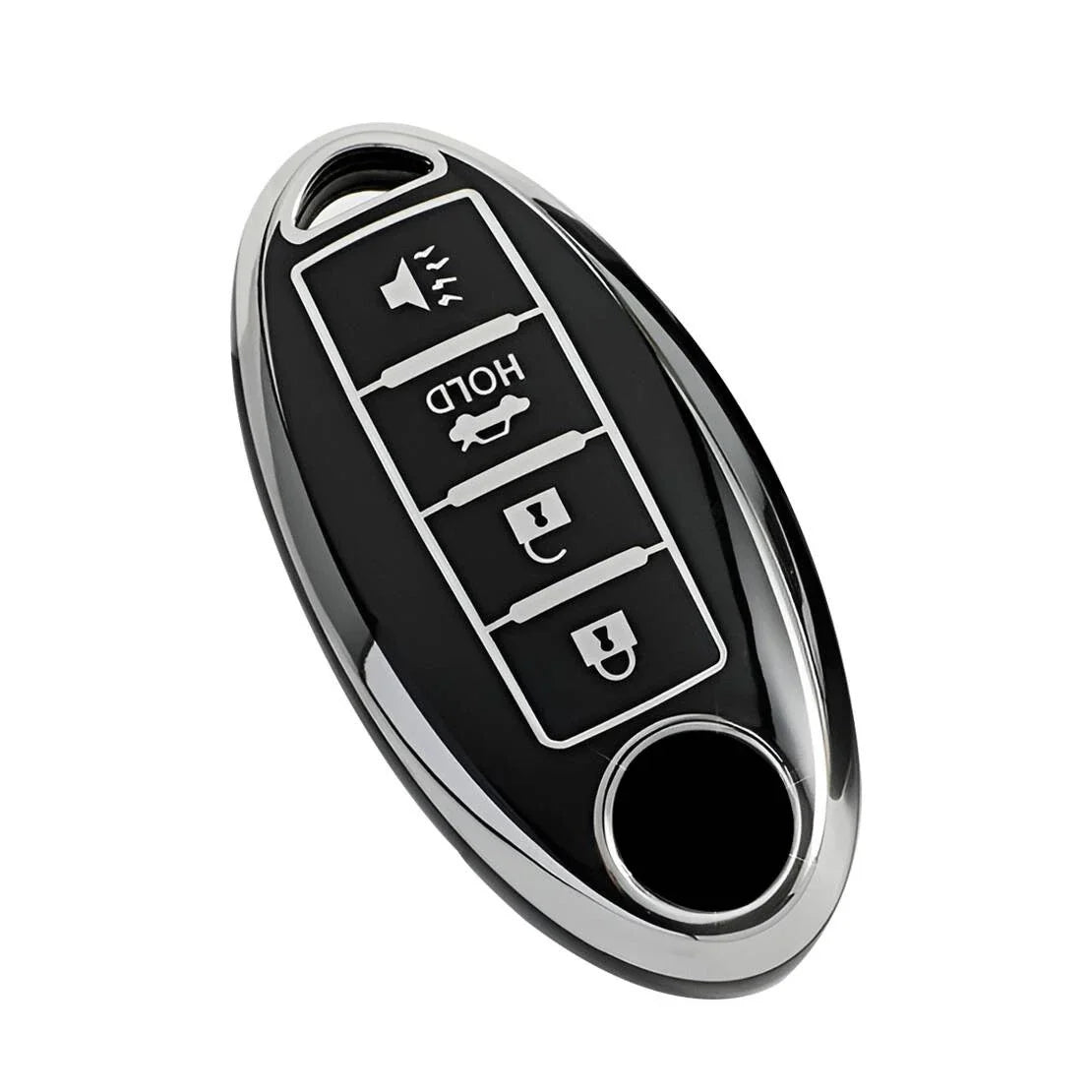 TPU 4 Button Key Cover Case for Nissan Rogue, Sentra, Juke, Leaf, Micra