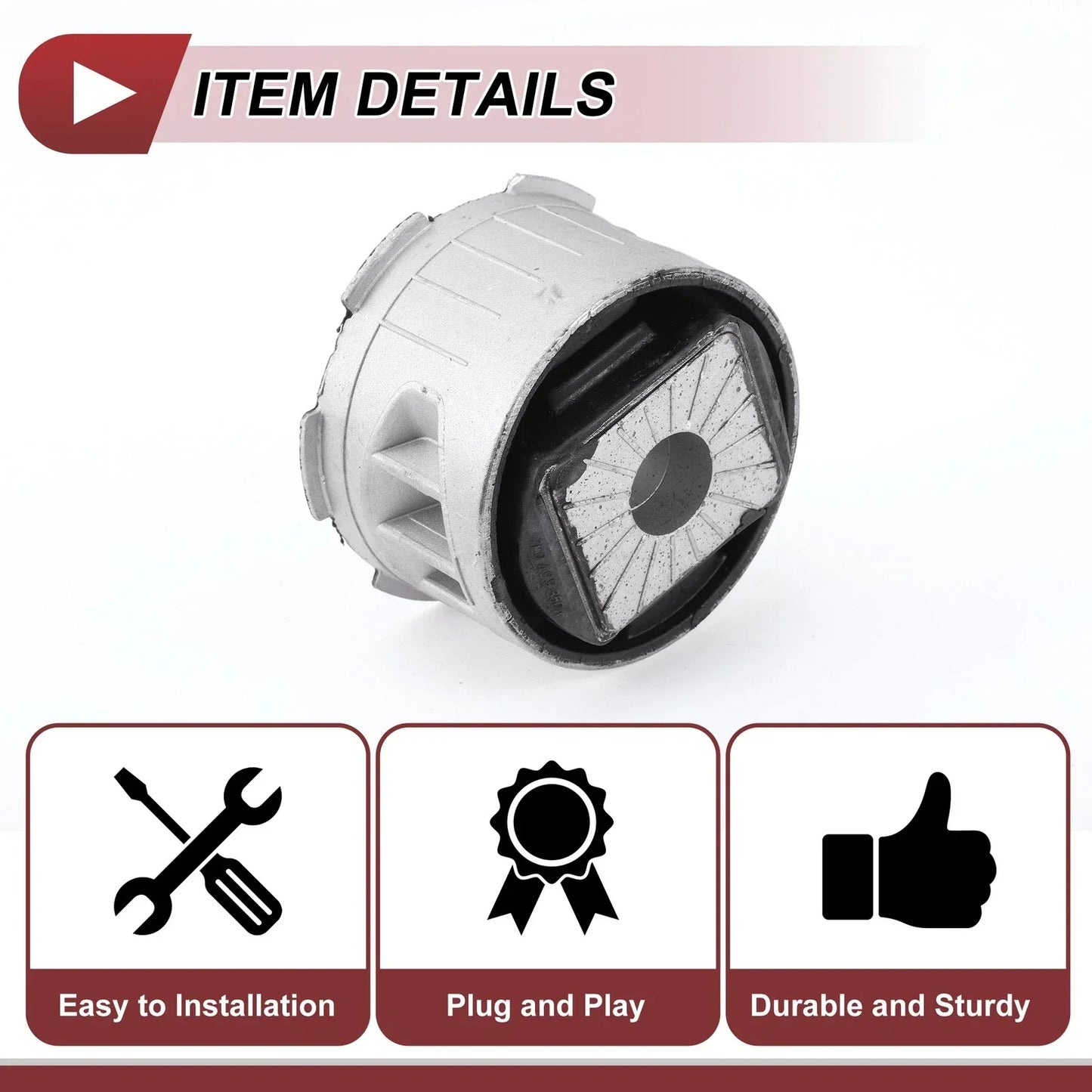 Rear Control Arm Bushing for Audi Q7 2006-2015 (2 x)