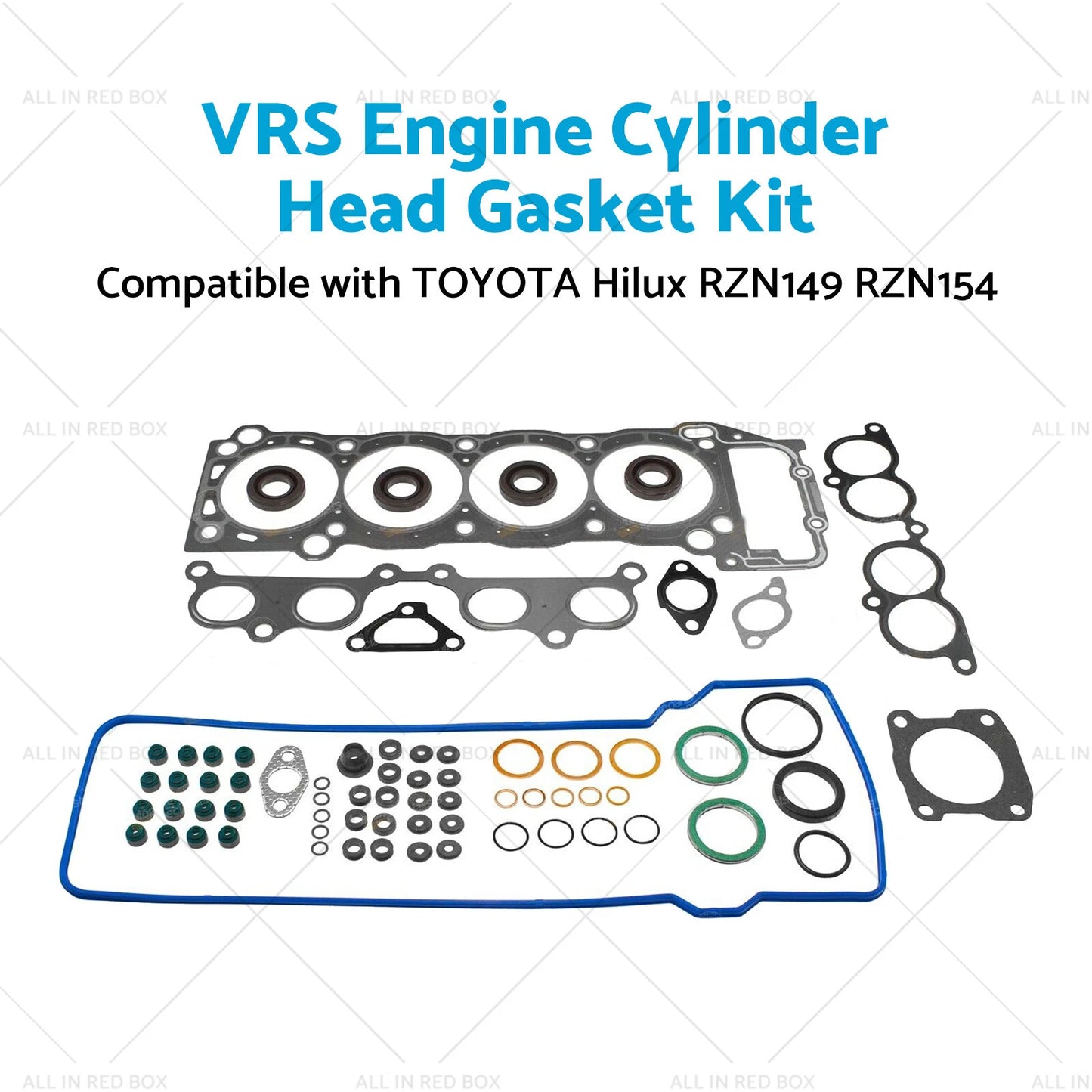 VRS Cylinder Head Gasket Set for Toyota Hilux RZN149 RZN154 (1997-2005)