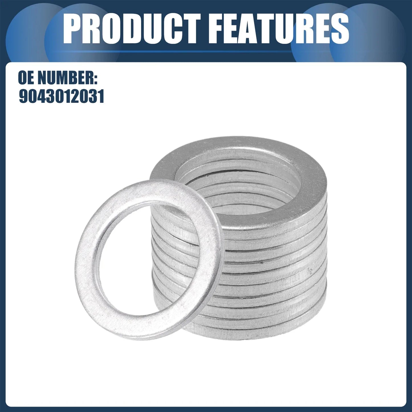 25 x Oil Drain Plug Gaskets 18mm for Honda Accord Coupe