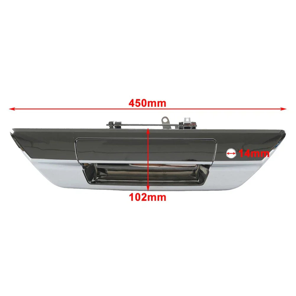 Chrome Tailgate Door Handle with Key Hole for Toyota Hilux Revo (2015-2018)