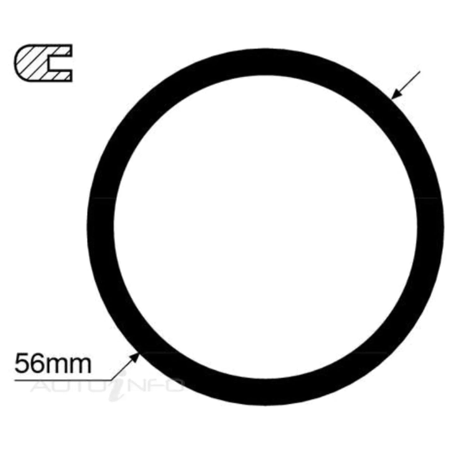 Thermostat Housing Gasket Seal for Toyota Celica ST204 4cyl 2.2L 5S-FE 1994~1999