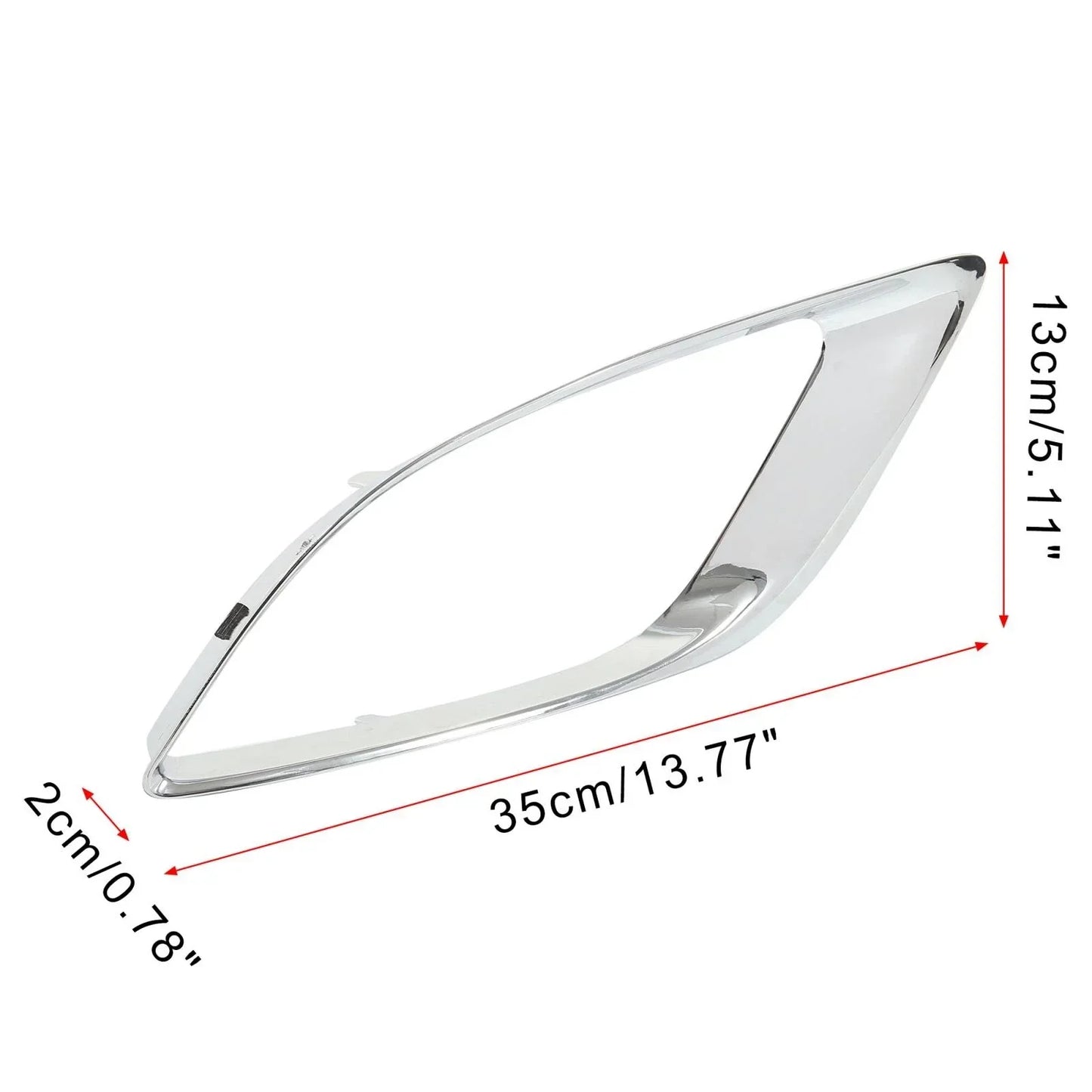 Front Right Fog Light Grille Cover for Dodge Durango (2014-2018)