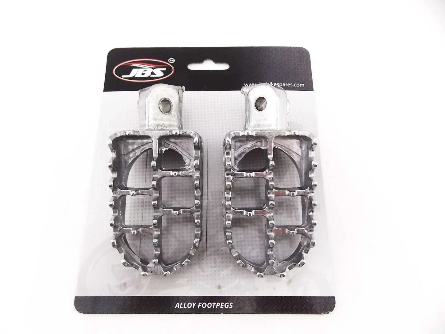 Yamaha CT2 1972 Silver Foot Pegs Set (Left & Right)