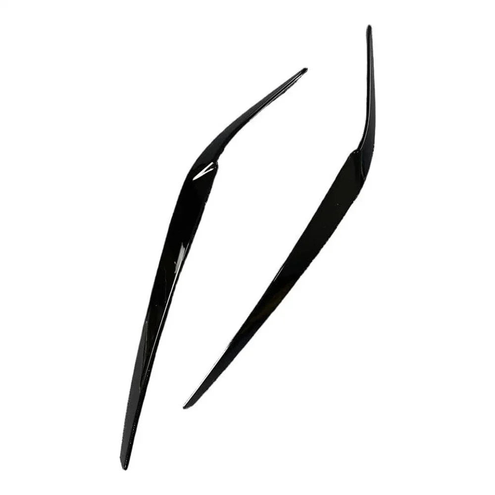 Left & Right Headlight Eyebrow Eyelid Trim for BMW 5 Series G30 (2017-2023)