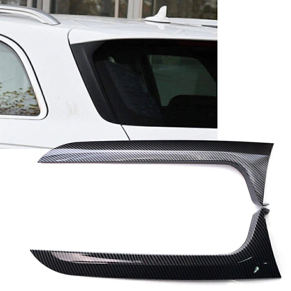 Carbon Fiber Rear Window Spoiler Trim for Audi A6 C7 (2012-2018)