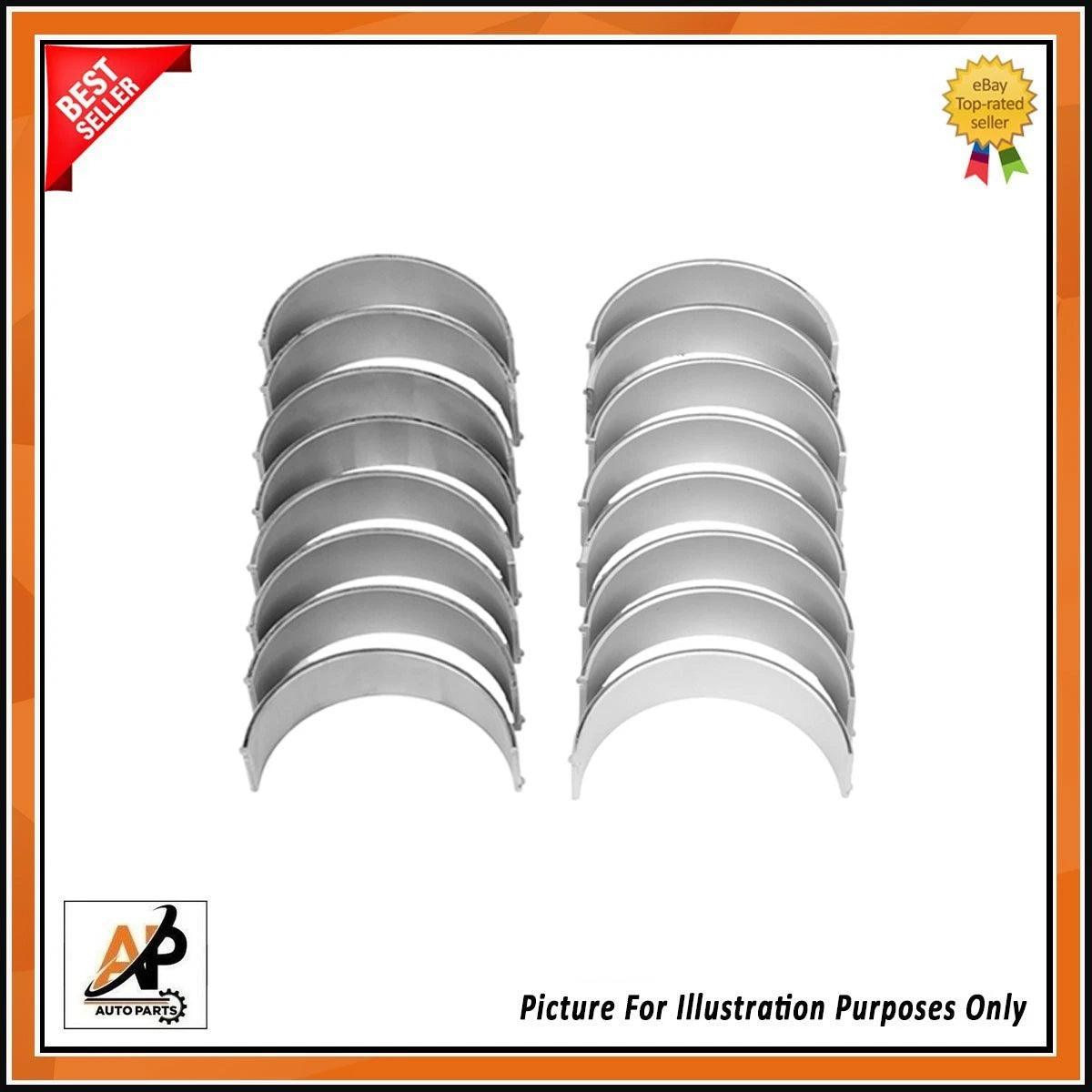 Big End Bearings Set Replacement for BMW X5 X6 4.4i N63 (2010–2019)