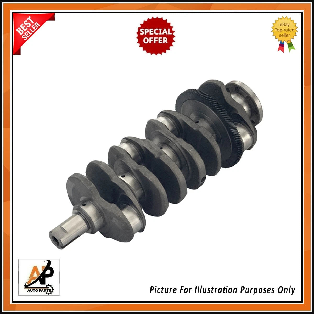 Crankshaft Replacement for Vauxhall Movano 2.3 DCI Diesel (2010–2020)