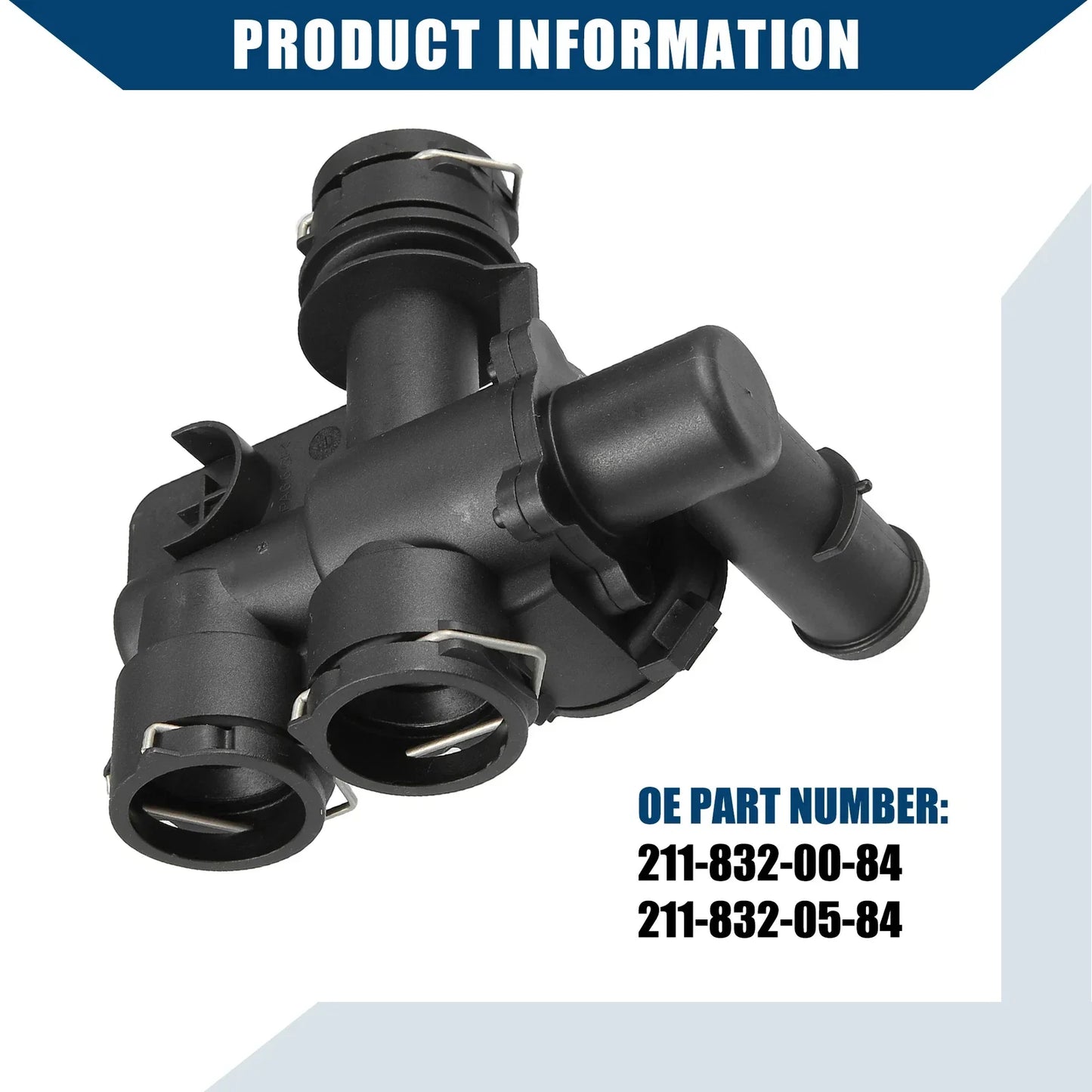 HVAC Heater Control Valve for Mercedes-Benz E 320 3.2L (1994-2005)