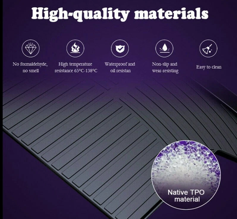 Heavy Duty Waterproof Cargo Mat Boot Liner for Toyota RAV4 (2013-2018)