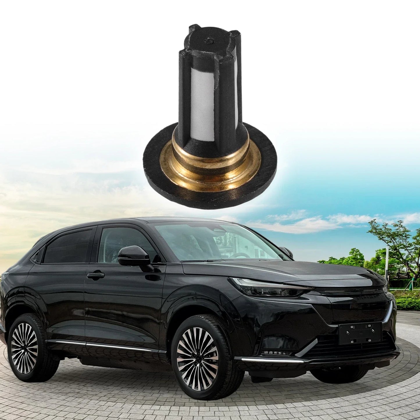 4 Pcs Fuel Injector Filter Baskets for Honda