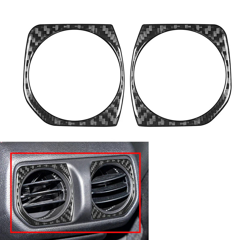Rear AC Vent Outlet Cover Trim for Jeep Wrangler JL JLU Gladiator JT (2018-2023)