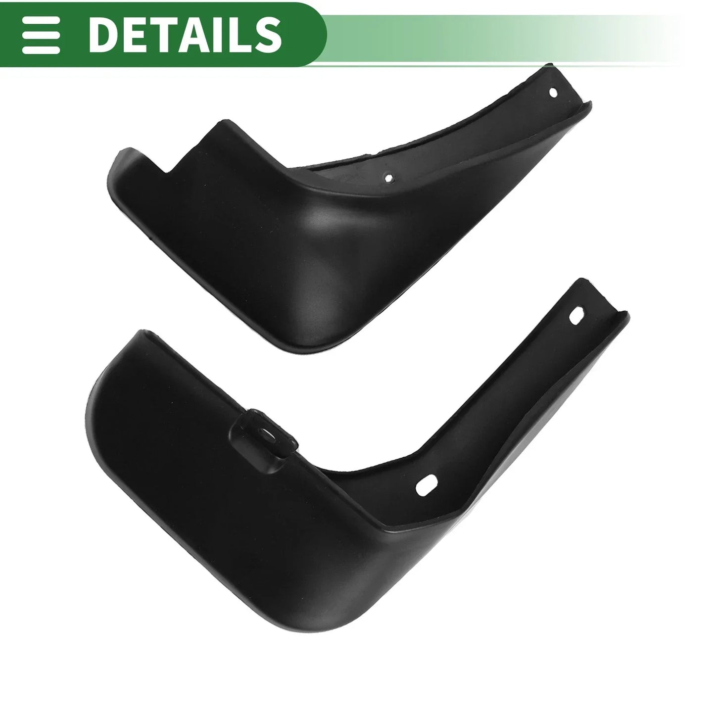 Mud Flaps Splash Guards for Hyundai Accent (2011-2017) with Mount Accessories