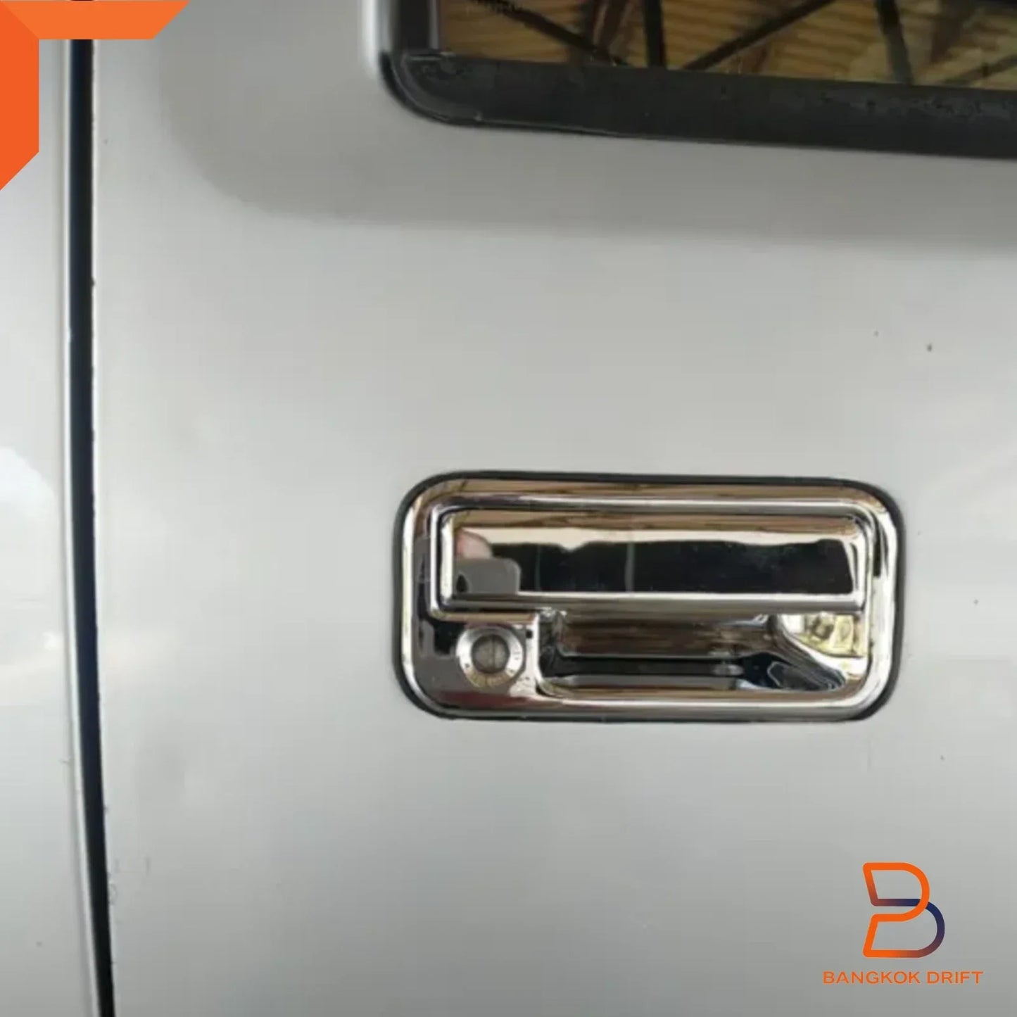 Chrome Outside Front Door Handles for Holden Rodeo TF Ute (1997-2003)