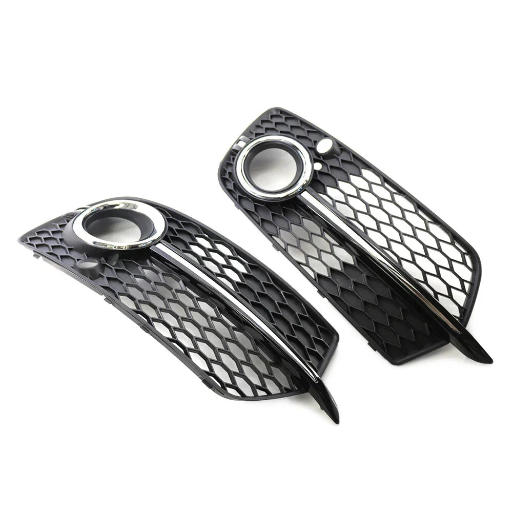 Front Fog Lamp Grill Cover Chrome Trim for Audi Q5 (2013-2017)