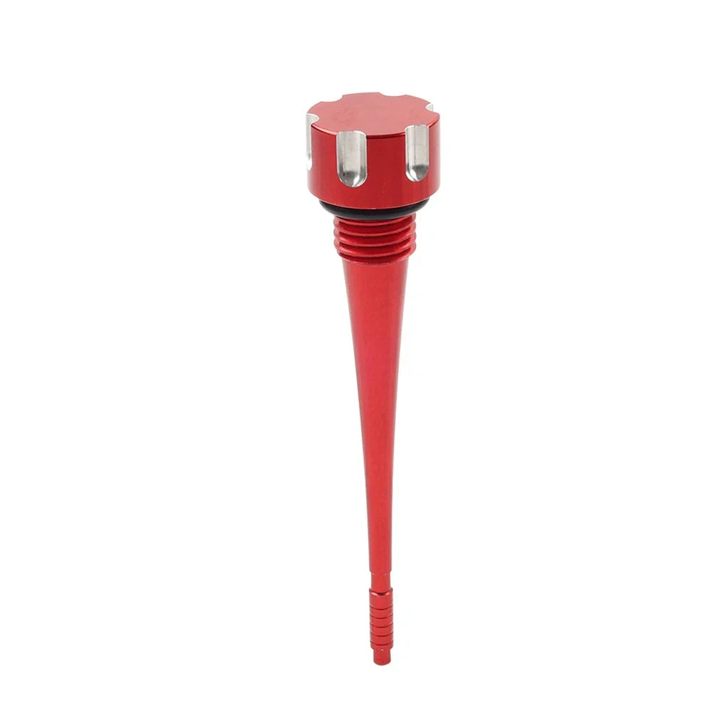 CNC Aluminum Oil Dipstick Red for Lifan YX 125cc 140cc Engine Pit Bike
