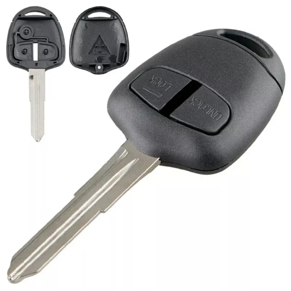 Button Car Remote Key Shell with MIT11 Blade for Mitsubishi Outlander