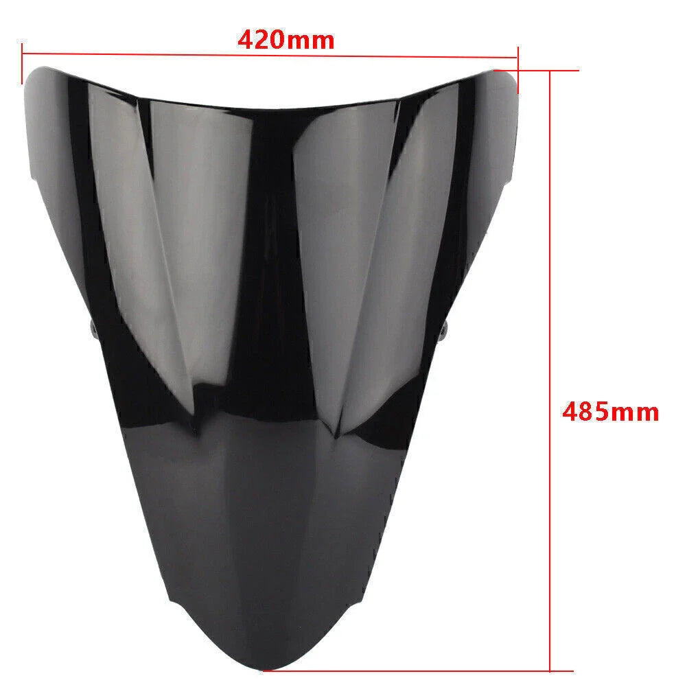 Moto Black Windshield for Honda VFR800 (2002-2012)