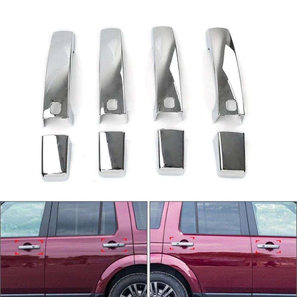 Chrome Exterior Side Door Handle Cover for Land Rover Discovery 4 (2010-2016)