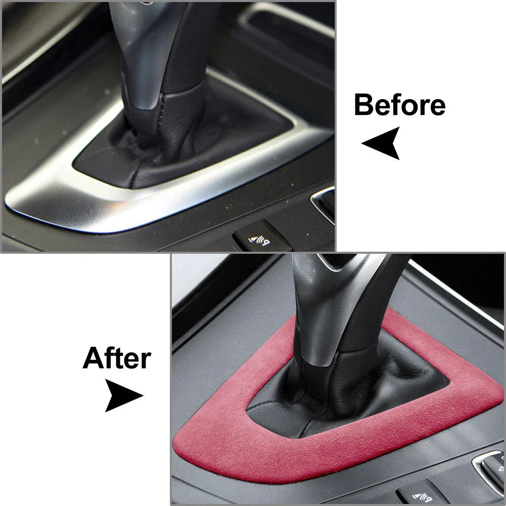 Pink Gear Shift Panel Cover Trim for BMW 1 2 3 4 5 6 Series (2012-2020)