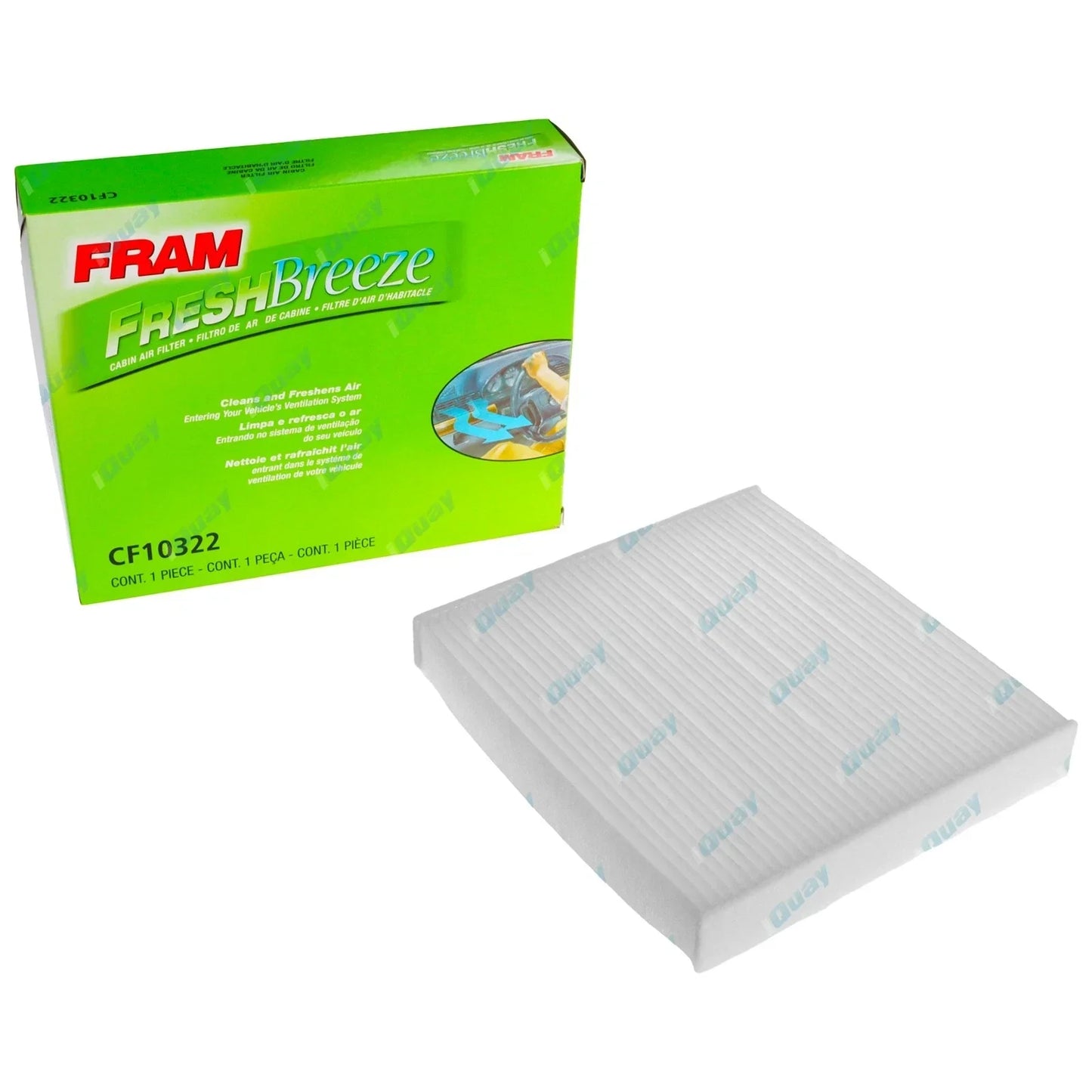 FRAM Cabin Filter Cleaner for Toyota Prius ZVW30 4 cyl 2ZR-FXE 1.8L 2009~2016