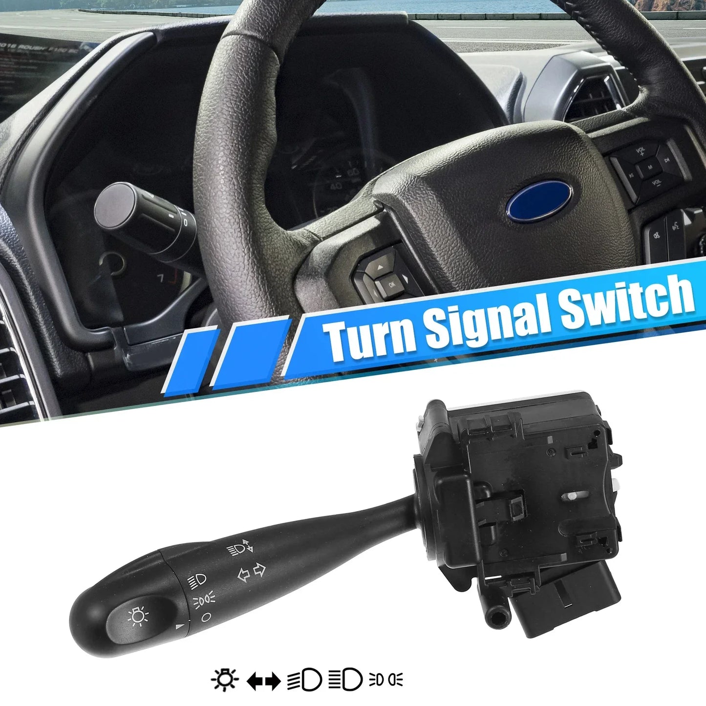 Multifunction Turn Signal Wiper Switch for Hyundai i10 (2008-2017)