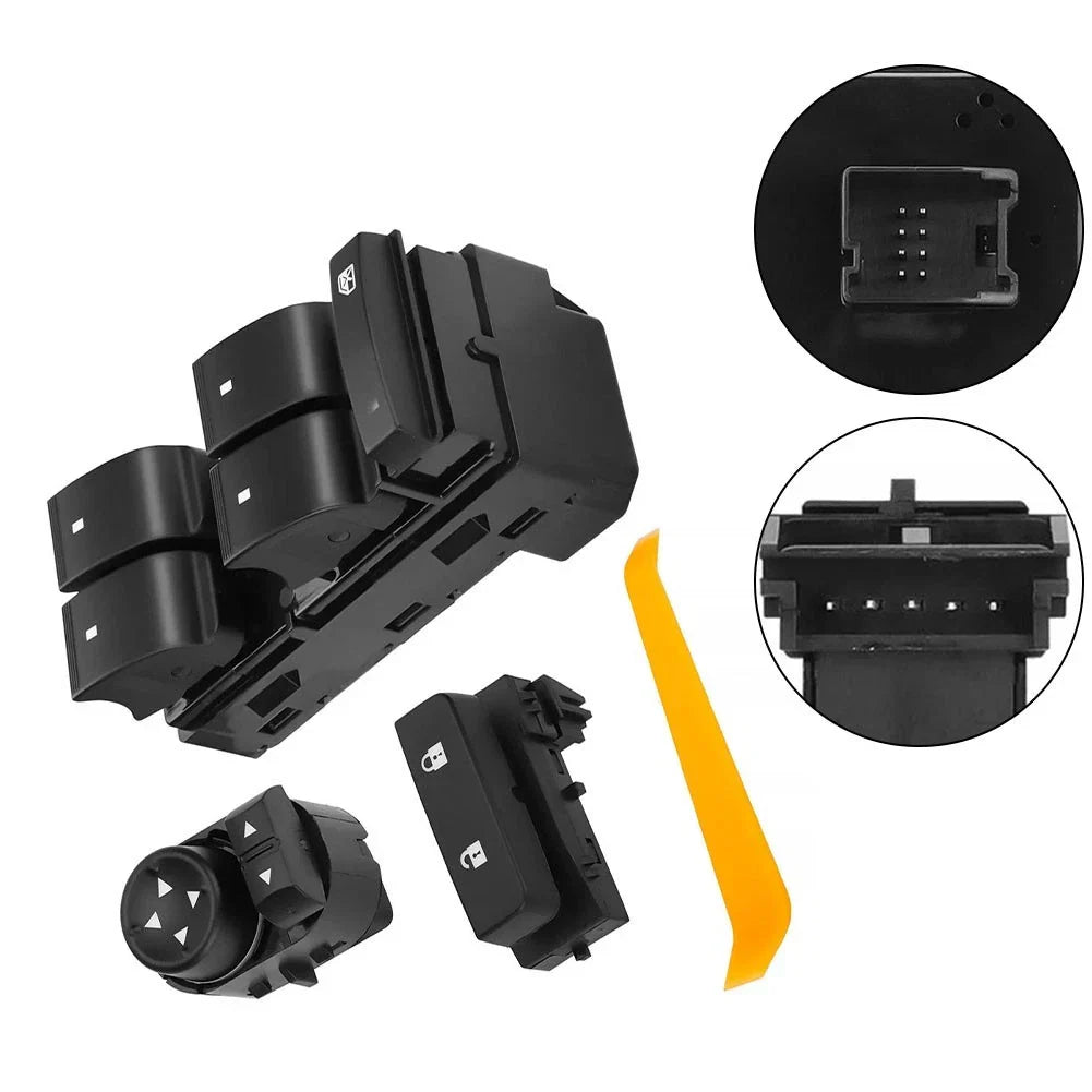 Power Windows Switch Assembly for Chevy Silverado & GMC Sierra