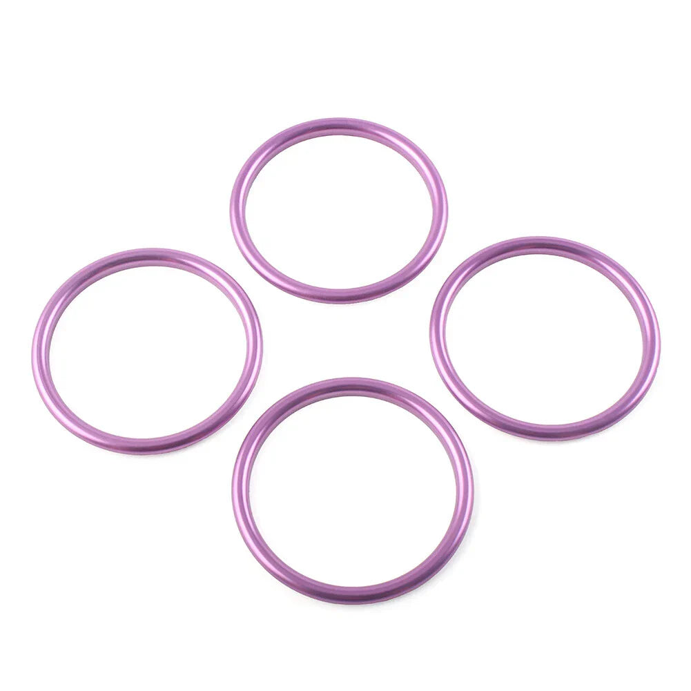 4 x Air Condition Vent Outlet Trim for Audi A1 S1 8X (2010-2018) Purple