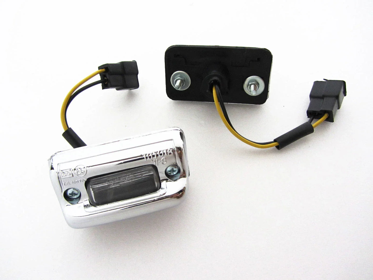License Plate Lights for Toyota Corolla KE70 (New Chrome)