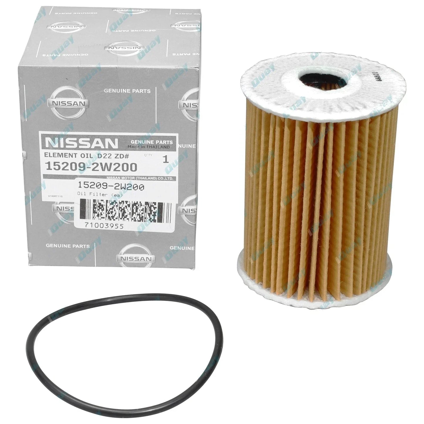 Oil Filter Genuine Nissan ELGRAND ATE50 1999-2002 4cyl ZD30 3.0L 2953cc Diesel