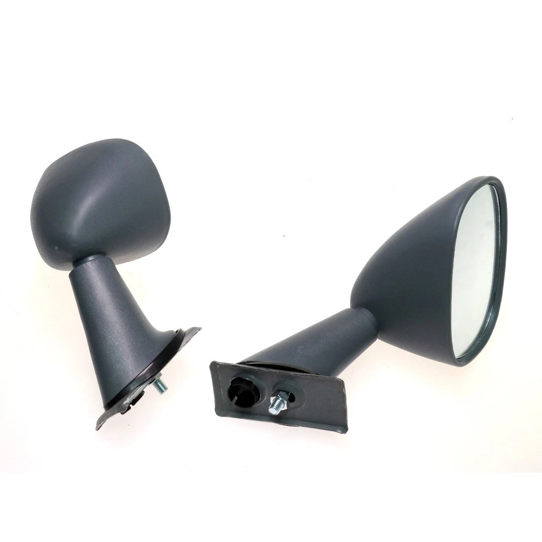 Gray Fender Mirror x2 for Mitsubishi Mirage Dodge Plymouth Colt Champ 1978-1989