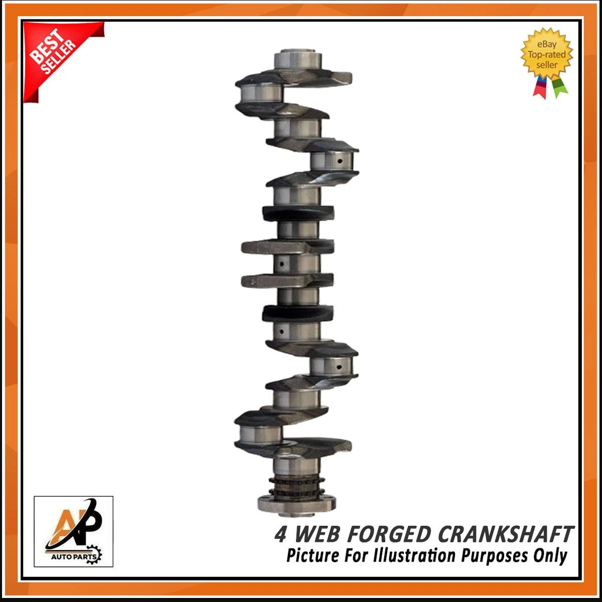 Crankshaft for BMW 5 Gran Turismo N57 3.0 Diesel (2011–2016) Heavy Duty