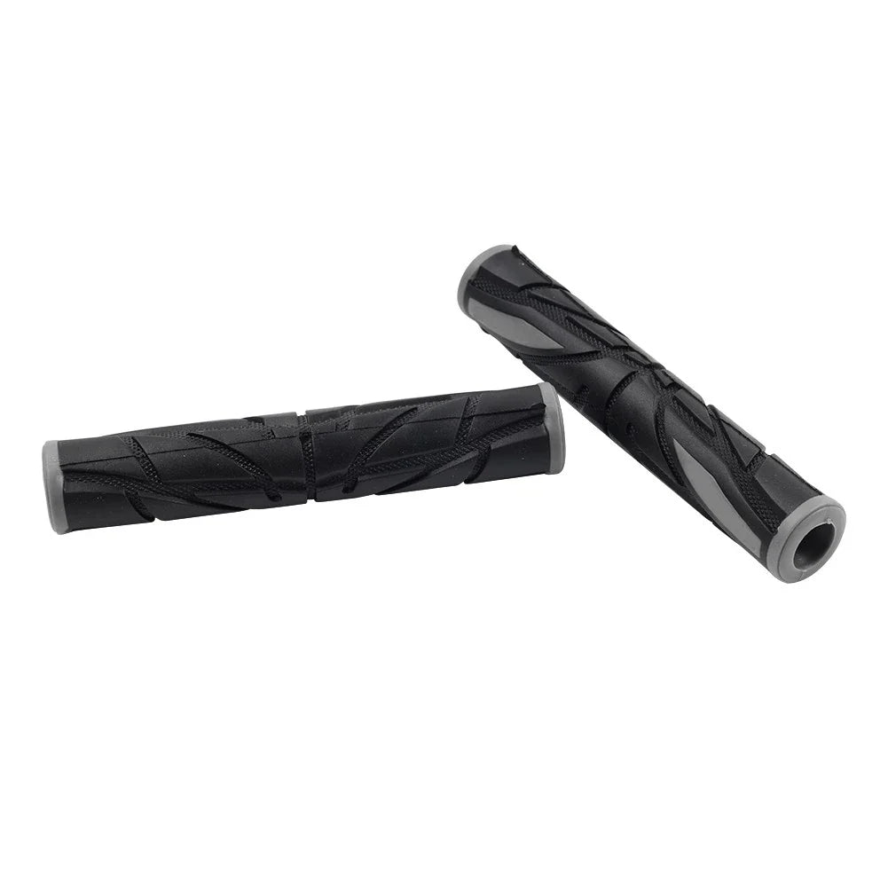 Gray Universal Motorcycle Brake Clutch Lever Grip Rubber Sleeve Cover