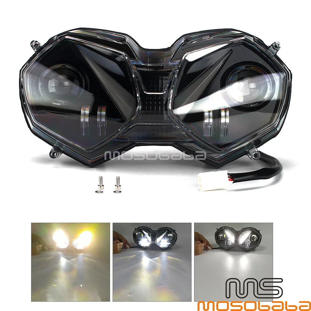 LED Headlight Angel Eyes DRL for Triumph Tiger 800 & Explorer (2011-2020)