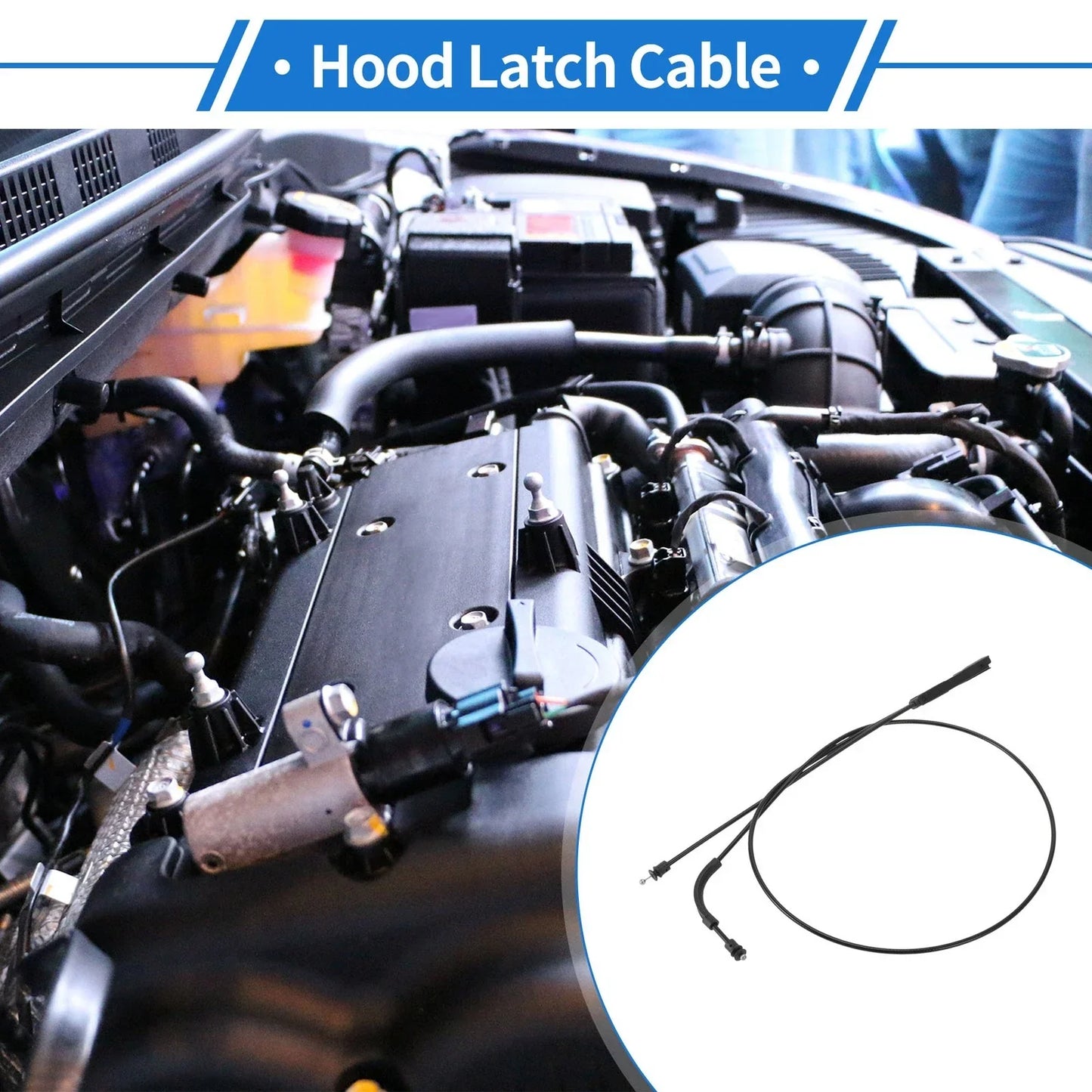 Hood Release Cable for Mercedes-Benz CLS 260 (2005-2010)